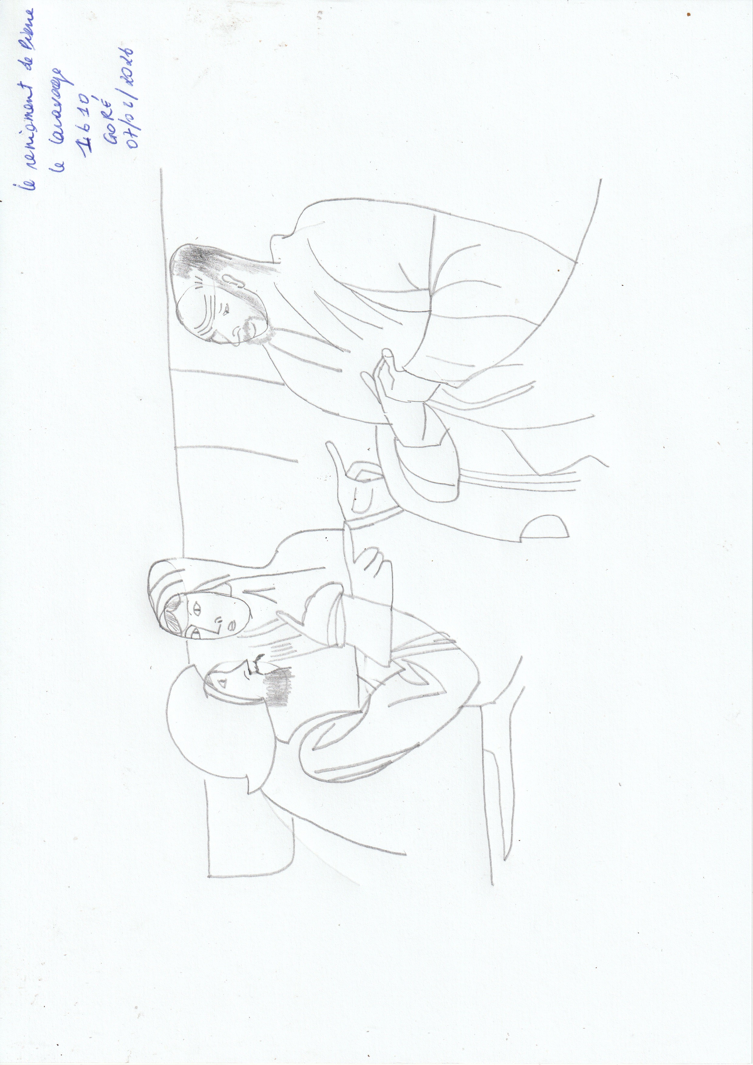 Œuvre Le reniement de Pierre